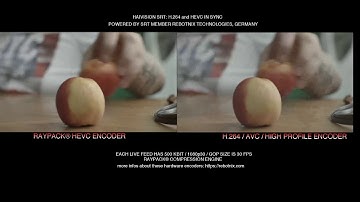 rebotnix HEVC Transcoder with Raypack® Engine