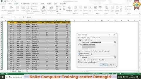 Advance Excel Pivot Table