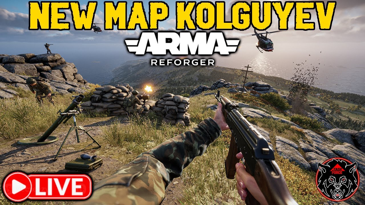 ARMA REFORGER LIVE | KOLGUYEV CONFLICT HQ (Devs & Creators) Q & A End ...