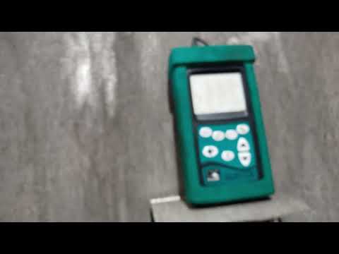 Weishaupt w-fm burner controller adjustment measuring flue gas with Kane quintox analyser
