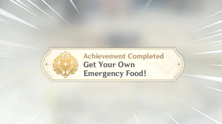 This Hidden Achievement Requires you to eat Paimon's Food - DayDayNews