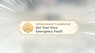 This Hidden Achievement Requires you to eat Paimon's Food