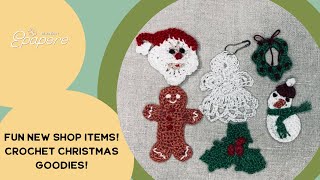 New crochet Christmas embellishments!