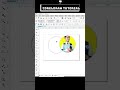 Use Powerclip in Coreldraw X7 #shorts #sort #coreldrawx7 #powerclip