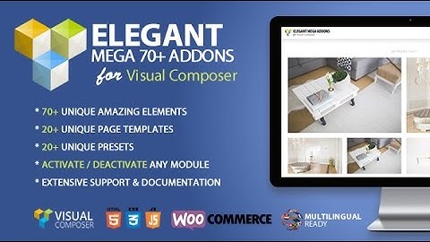 Elegant Mega Addons for WPBakery Page Builder Template Usage