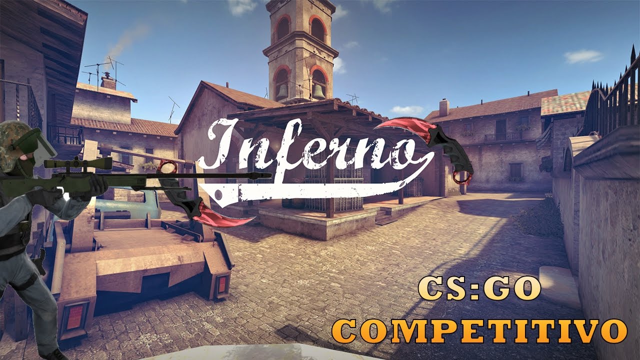 Cs:Go Competitivo no mapa Inferno! --- Aviso! - YouTube