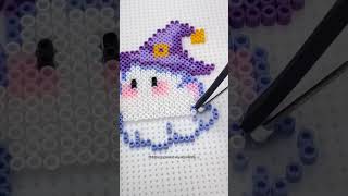 A Tiny Ghost PixieBeads Build for Spooky-Cute Craft Days 👻