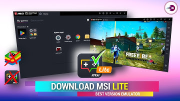 Play FREE FIRE on LOW END PC with MSI App Player LITE Version Now! 4GB RAM Without GPU.