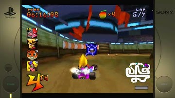 Crash Team Racing Tiny Arena Arcade: Hard - 7 Lap Race Sony Playstation 1 Emulated