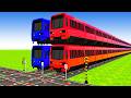 【踏切アニメ】あぶない電車 TRAIN THOMAS 🚦 Fumikiri 3D Railroad Crossing Animation Kereta Api Kartun #123