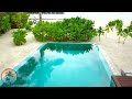 Heritance Aarah MALDIVES 5* Luxury Resort ⭐ | Beach Villa with private pool | HD Room Tour Vlog