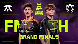 FNATIC vs TEAM HERETICS // GRANDE FINALE VCT EMEA - STAGE 1