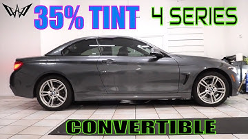 Tinting A 2018 BMW 4 Series Convertible ( Winning Window Tints )