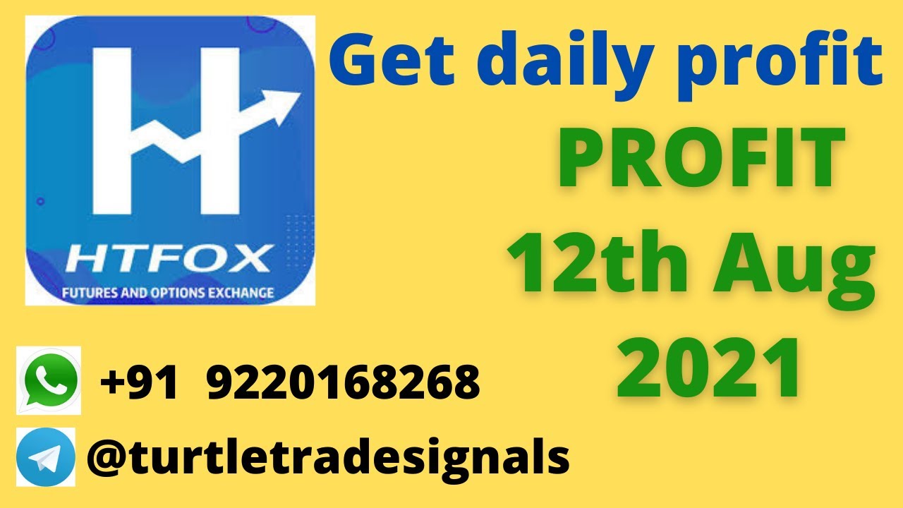 Get Daily Profit in HTFOX || Earning Proof 12th Aug 2021 ||