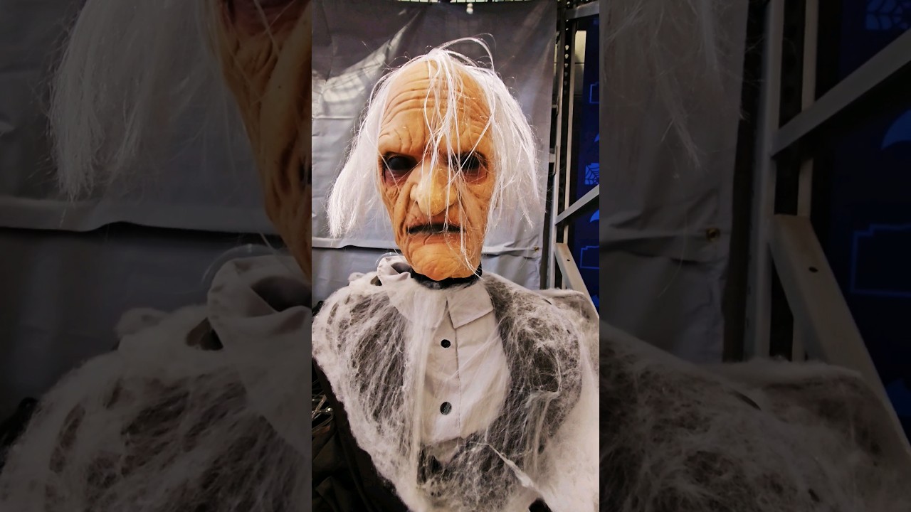 Head Banging Grampa #slipknot #lowes #halloweendecor #psychosocial