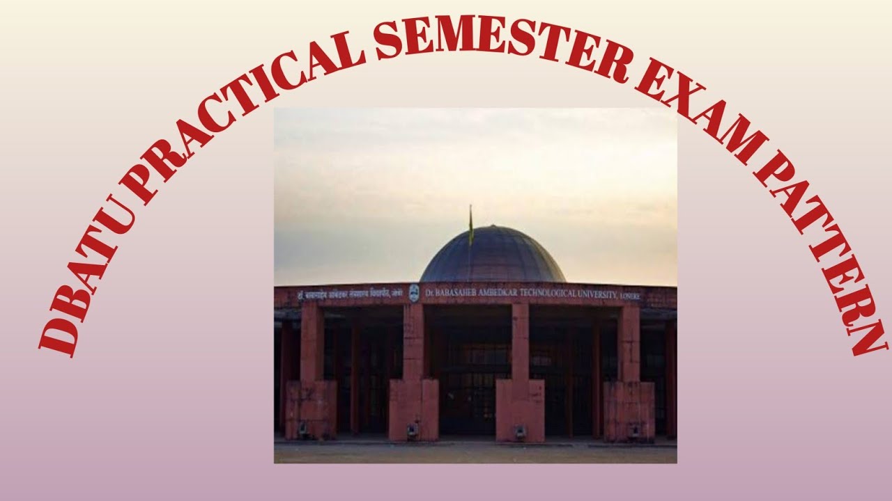 DBATU practical exam pattern - YouTube