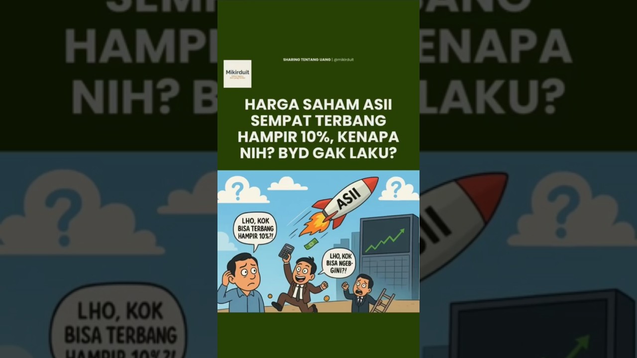 Saham ASII Terbang, Begini Penjelasannya
