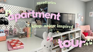 apartment tour🏠| kpop and anime aesthetic