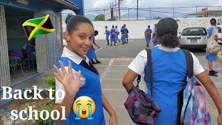 Going Back to School During Pandemic| Jamaica/Teenager Vlog