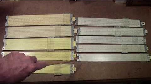 TTT231 Pickett Slide Rules