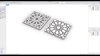 برنامج راينو 6 (Rhino ceros) الدرس الأول - تطبيق زخرفة إسلامية - screenshot 5