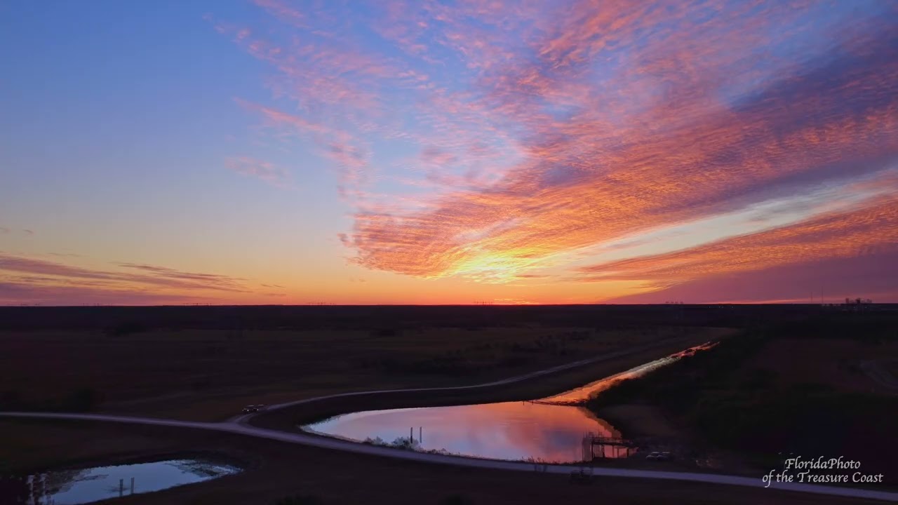 4K Aerial & 360 Sunset at Fort Drum