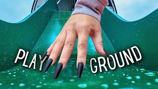 Playground ASMR🧦(Fast Aggressive Tapping)