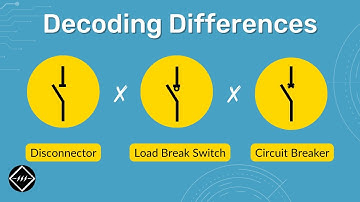 Decoding Differences: Disconnector x Load Break Switch x Circuit Breaker