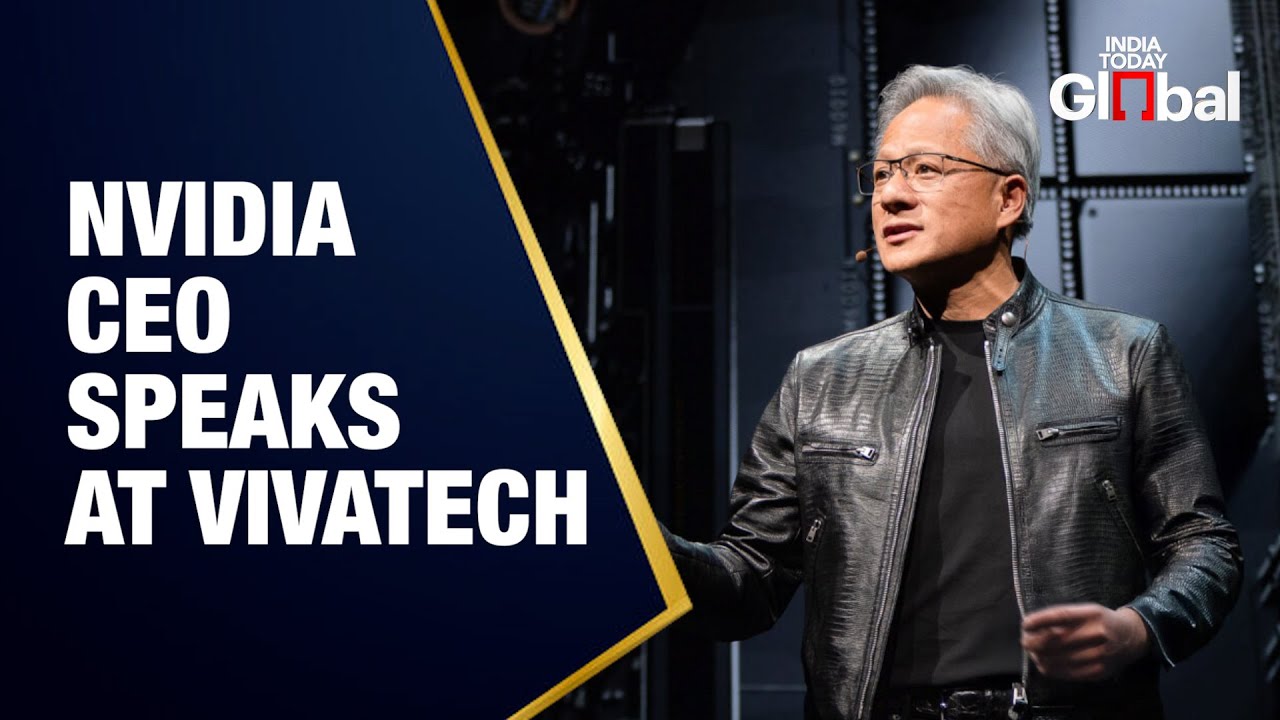 LIVE: NVIDIA CEO Keynote at VivaTech | Jensen Huang Launches AI ...