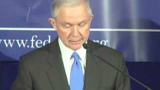 Address by Senator Jeff Sessions, Pt. 1