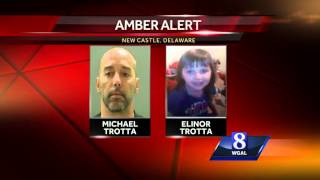 Police: Amber Alert issued for 3-year-old Del. girl taken by father
