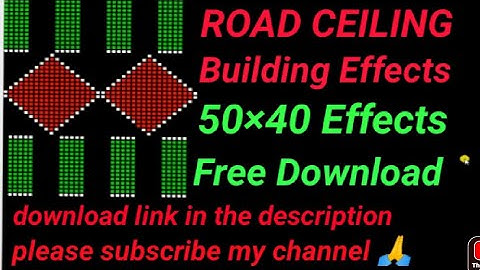 Road\Ceiling\Effects\Free\Download\Pixel Led Lights@PixelElectronic
