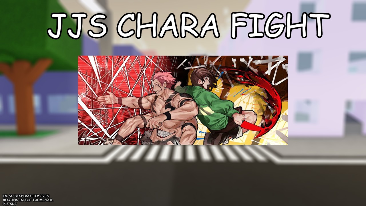 CHARA BOSS FIGHT IN THE JJS X JSD UPDATE | JJS Jujutsu Shenanigans