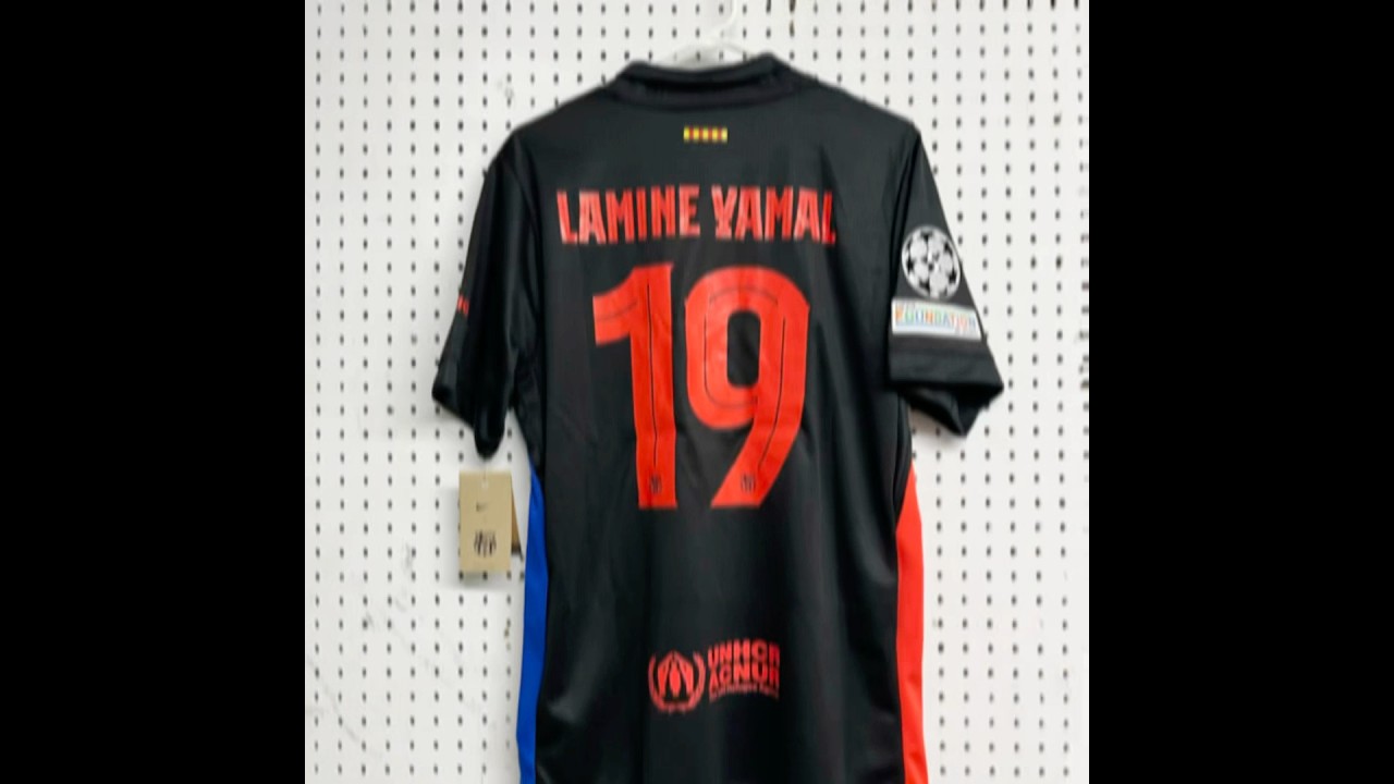 Lamine Yamal Jersey 😮‍💨 Link in bio for jerseys! 