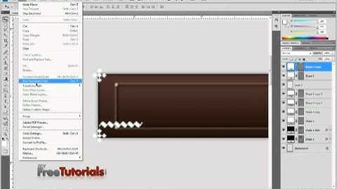 YouTube   Side Menu Bar in Photoshop Urdu Tutorial mp4