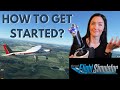 Flight Simulator 2020 Flight LESSONS | HOW TO GET STARTED | Pilot Teaches How to FLY - Tutorial #1