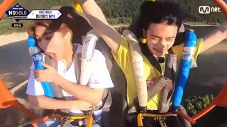 [스트레이키즈] 창빈이와 겁 없는 현진이의 번지점프 Changbin and fearless Hyunjin's bungee jump.