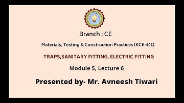 Materials, Testing & Construction Practices | AKTU Digital Education