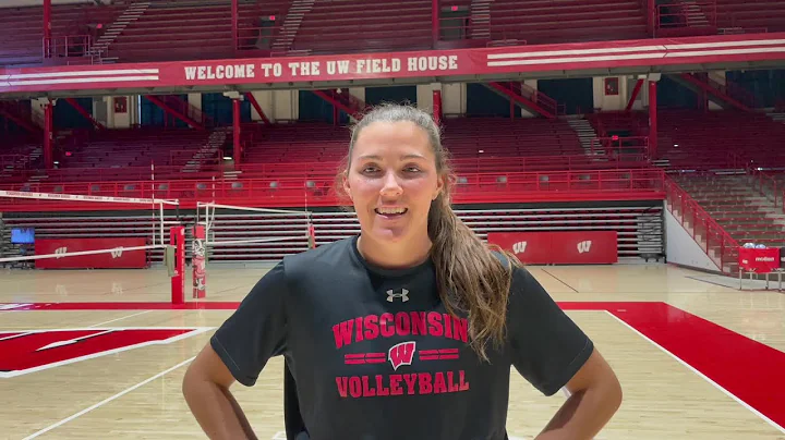 Watch now: Wisconsin volleyball middle blocker Dan...