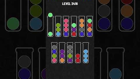 Ball Sort Puzzle Level 3416