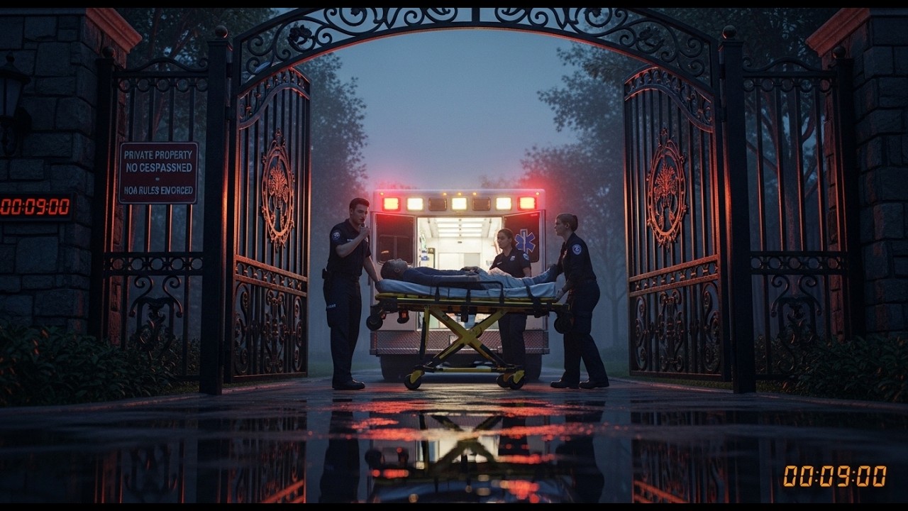 HOA Blocked an Ambulance — 9 Minutes Later, a Rescue Helicopter Arrived