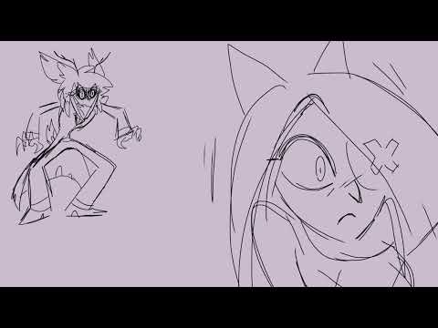 Alastor hates the word “bone” - Hazbin Hotel animatic