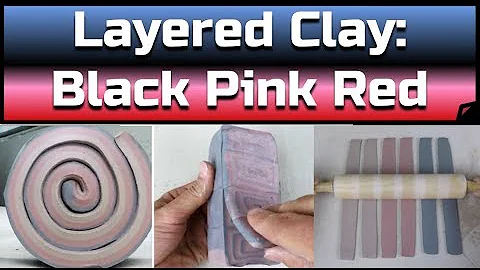 Agateware/Nerikomi Patterns with Colored Porcelain #2