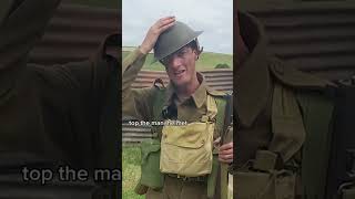 What Did A British WW2 Soldier Wear? #shorts