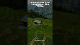 Pada Setiap Hati Yang Basah Ada Pahala peduli motivasidiri