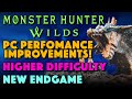 HUGE Monster Hunter Wilds NEWS:  PC Improvements INCOMING! Directors Mini Letter Overview