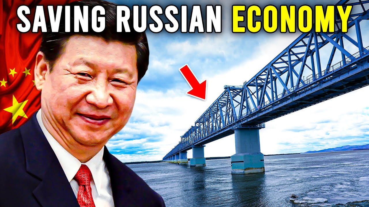 China's $355 Million Train Bridge in Russia STUNNING the USA