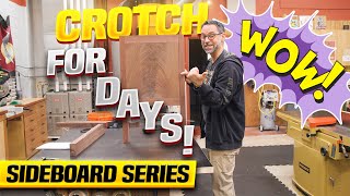 Crotch For Days! | Side Panels & Grooves | Sideboard Series Pt 2 by The Wood Whisperer 42,085 views 5 months ago 25 minutes