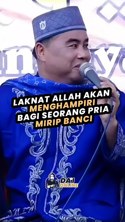 Allah's curse will come to a man who looks like a transvestite #ustadz #transvestite #shorts