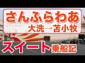 さんふらわあ ふらの（新造船）スイートルームでの船旅。大洗港から苫小牧港まで18時間のフェリー旅（徒歩乗船記）【エンイチぶらり旅】